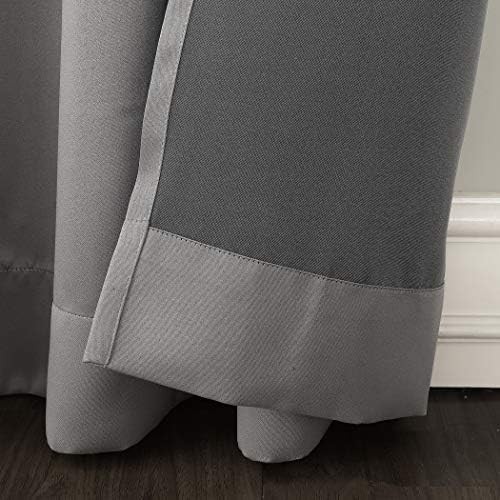Gray Becca Energy Efficient Grommet Curtain Panel — photo 3