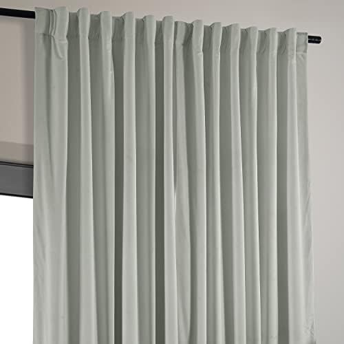 Reflection Grey Signature Velvet Thermal Blackout Curtain — photo 5