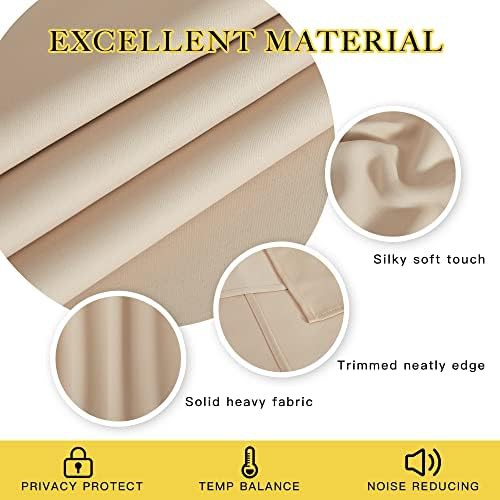 Biscotti Beige Extra Wide Patio Curtain — photo 3