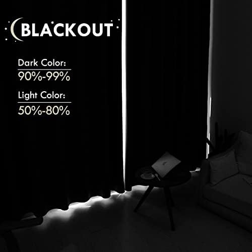 Black Short Bedroom Blackout Curtain — photo 3