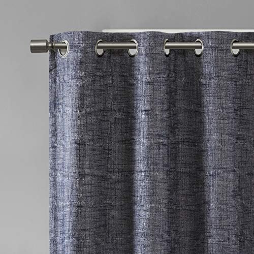 Maya Navy Blue Patio Blackout Curtain — photo 3