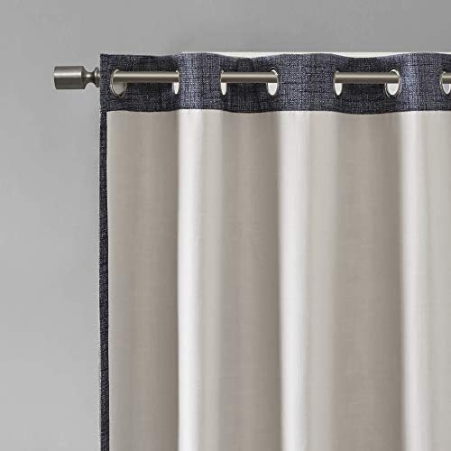 Maya Navy Blue Patio Blackout Curtain — photo 4