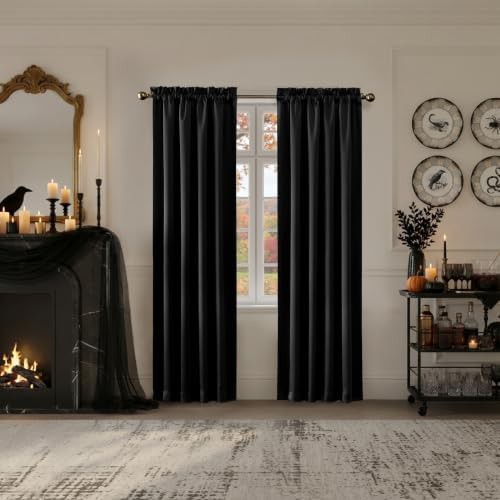 Black Oslo Theater Grade Extreme Blackout Panel