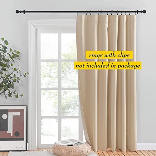 Biscotti beige thermal patio curtain 84 in — photo 3