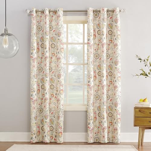 Linen Jorah Botanical Print Insulated Panel