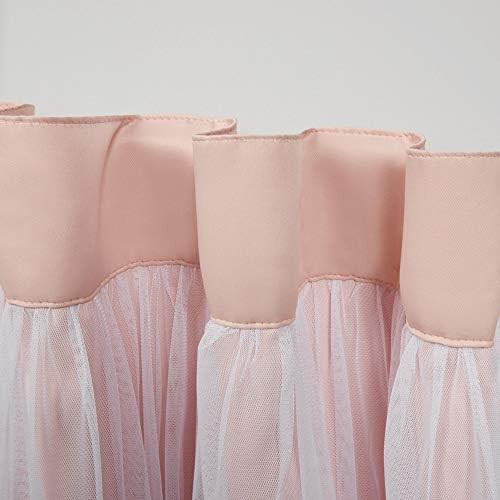 Rose Blush Layered Sheer and Blackout Curtains — photo 3