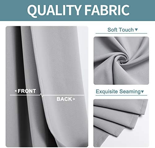 Blackout curtains for bedroom 63 inches long — photo 3