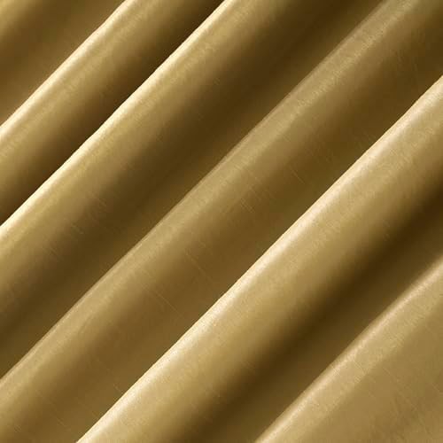 Gold Greyson Faux Silk Extreme Blackout Panel — photo 4