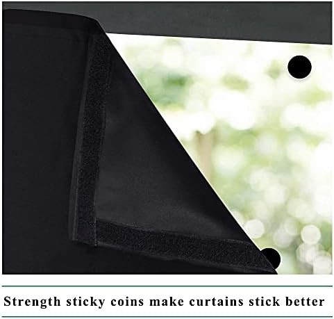 Portable blackout door and window curtains 72 in — photo 3