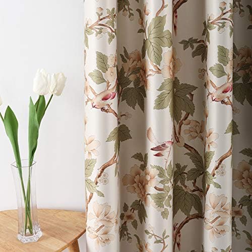 Floral Blossoming Thermal Insulated Grommet Drapes — photo 4