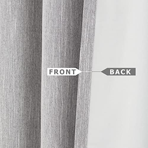 Elegant Grey Cotton Room Darkening Curtain — photo 4