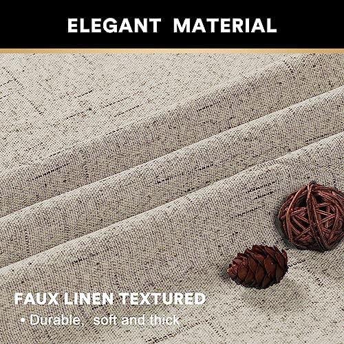 Stone Grey Linen Noise Reducing Curtains — photo 4