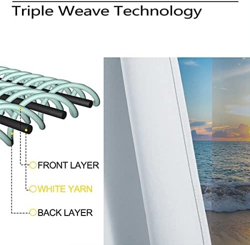 Sand beach sunset thermal insulated drapes — photo 5