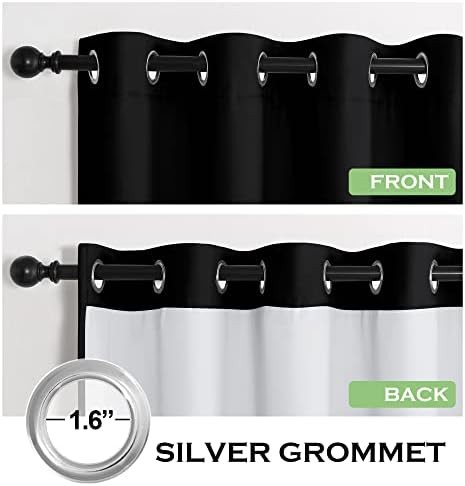 White four layer thermal soundproof curtain — photo 4