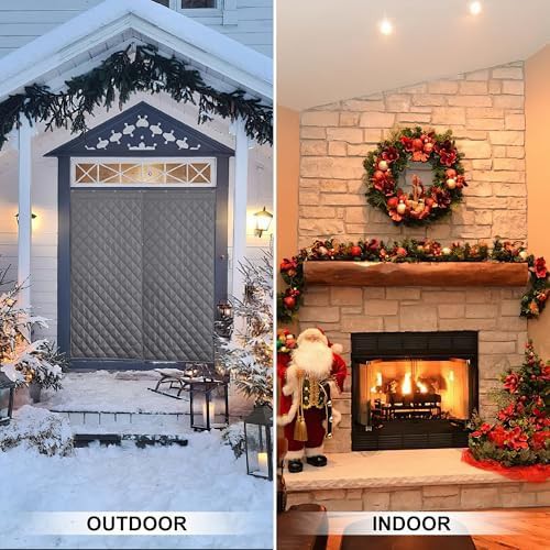 Thick quilted thermal insulated winter window curtain — photo 3