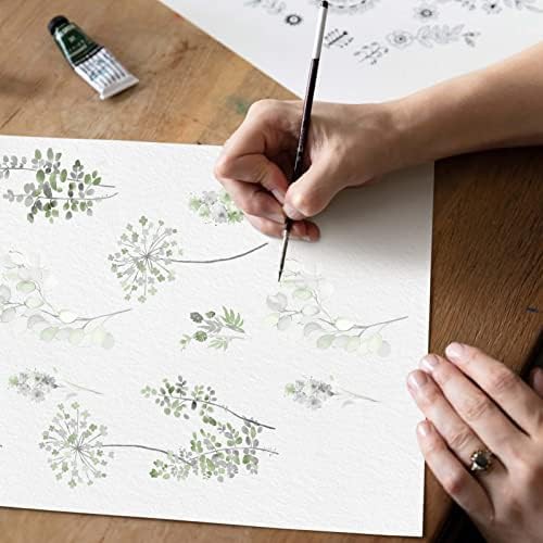 Sage green floral blackout curtains 84 inch — photo 5