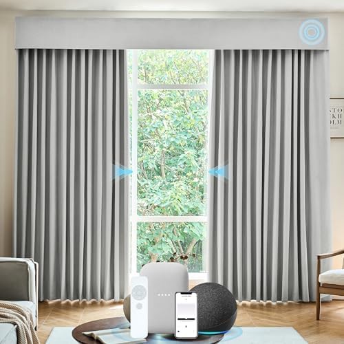 Motorized Smart Wi-Fi Blackout Curtains
