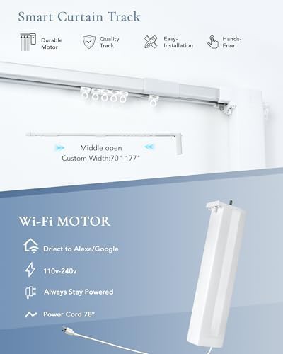 Motorized Smart Wi-Fi Blackout Curtains — photo 5