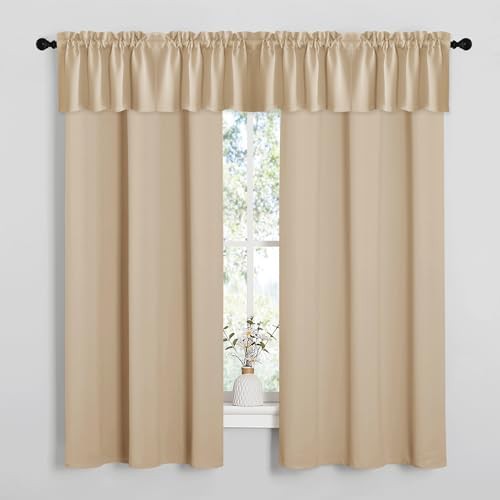 Biscotti beige total blackout drapes 68 in