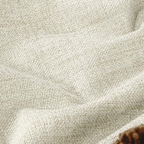 Natural linen blackout curtain 84 in — photo 4