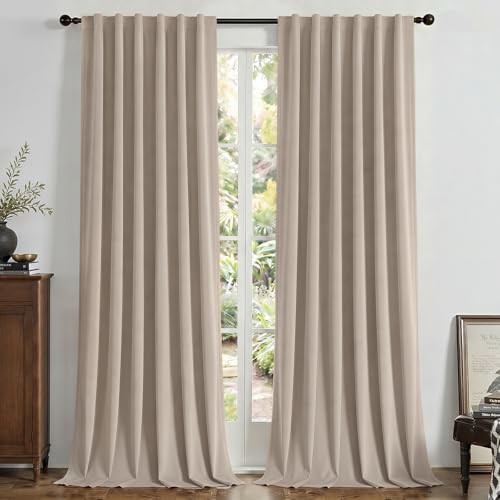 Velvet total blackout curtain panel 84 in