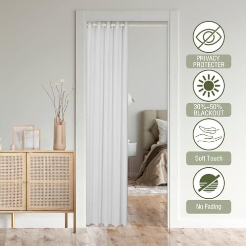 Cartoon mushroom nature jungle doorway blackout curtain — photo 4