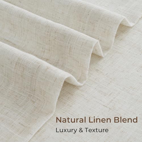 Natural Pinch Pleated Total Blackout Curtains — photo 4