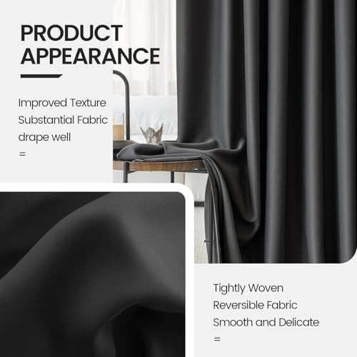 Extra wide room divider blackout curtain — photo 4