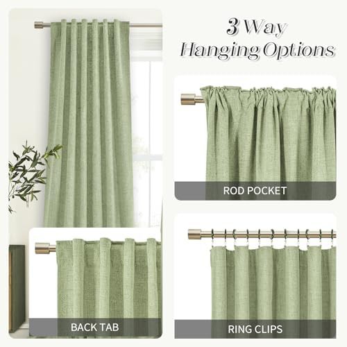 Floral daisy print room darkening drapes — photo 3