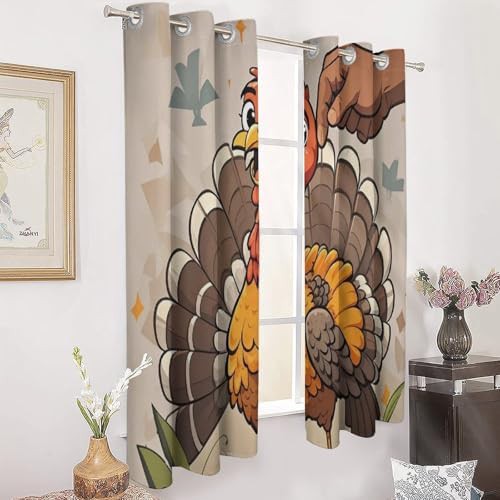Turkey printed thermal insulated window curtain — photo 3
