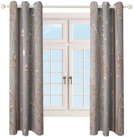 52"x72" Decorative Curtains Glow in The Dark Printed Blackout — photo 4