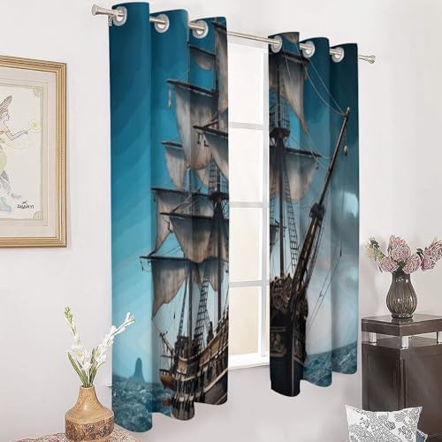 Pirate ship thermal blackout curtain — photo 3