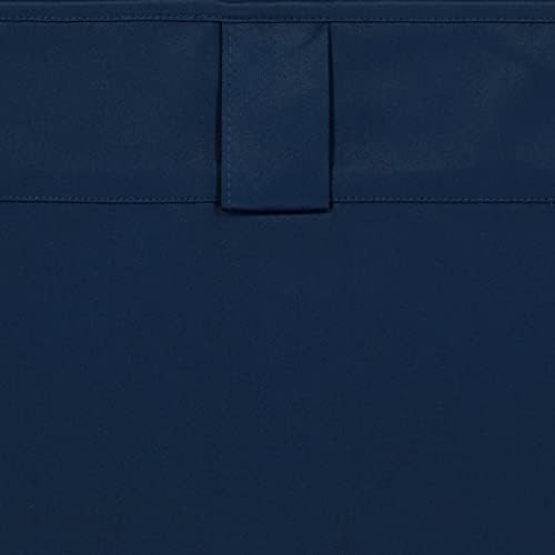 Langley navy solid tripleweave rod pocket curtains — photo 5
