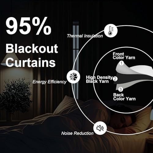 Short black tier kitchen blackout curtains — photo 3