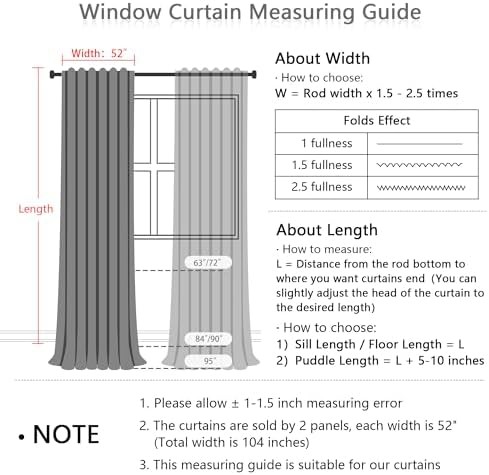 Black linen windowpane farmhouse curtains — photo 5