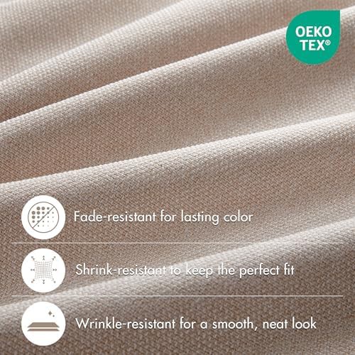 Linen Noise Blocking Blackout Curtain Pair — photo 3