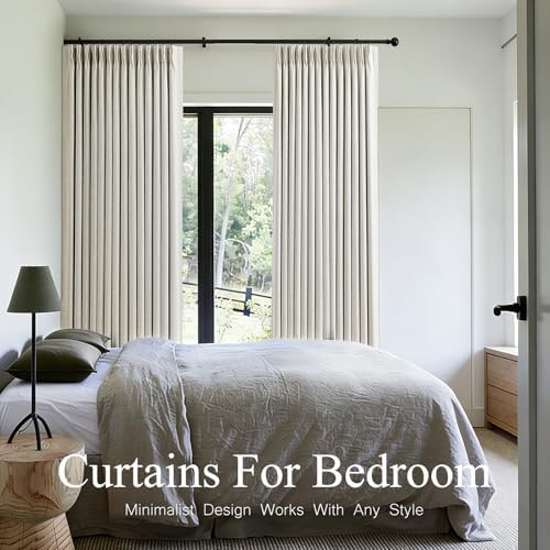 Pinch Pleated Linen Total Blackout Panels — photo 5