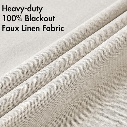 Birch faux linen thermal curtains 84 in — photo 5