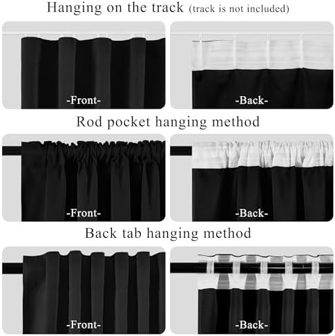 Total blackout room divider for sliding glass doors — photo 4