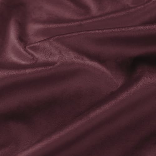 Magenta wine velvet blackout curtains 96 in — photo 5