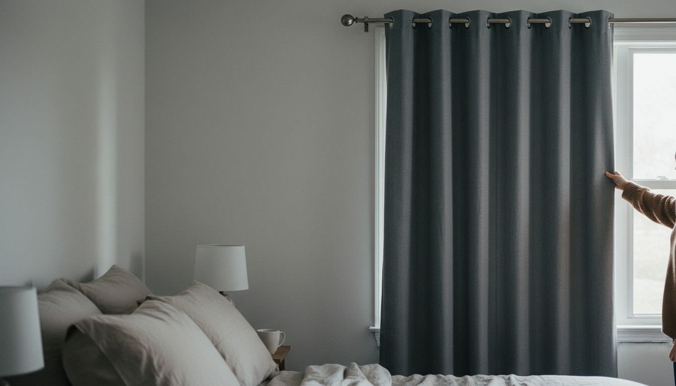 Blackout curtains